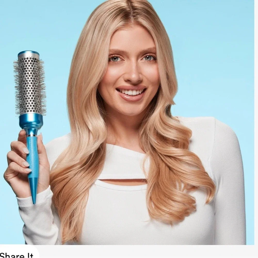 babyliss Nano Titanium Extra-Long Thermal Round‎ Brush NWT